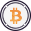Wrapped Bitcoin logo WBTC