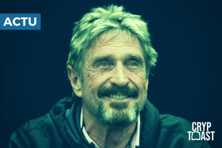 McAfee facture 105 000 dollars le tweet publicitaire pour ICO
