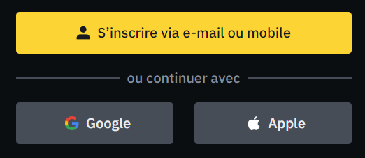 Créer Compte Binance Créer Compte Binance