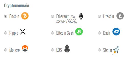 quelles crypto-monnaies sont aceptées par l'UNICEF