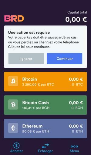 Rappel sauvegarde portefeuille