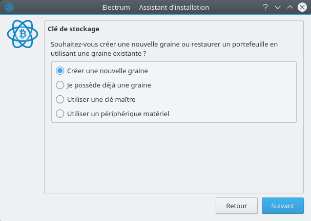 Clé de stockage portefeuille Bitcoin Ethereum Clé de stockage