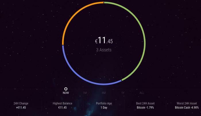 Camembert des actifs