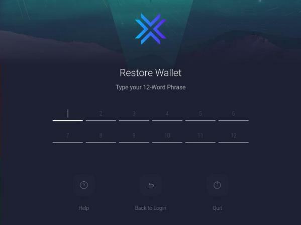 Restauration du portefeuille