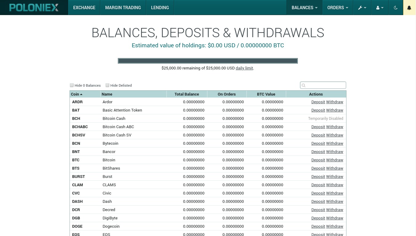 Solde, dépôts et retraits