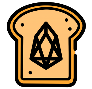 Crypto EOS Logo Cryptoast