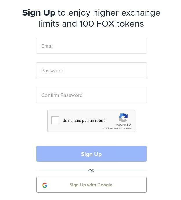 S'enregistrer sur ShapeShift