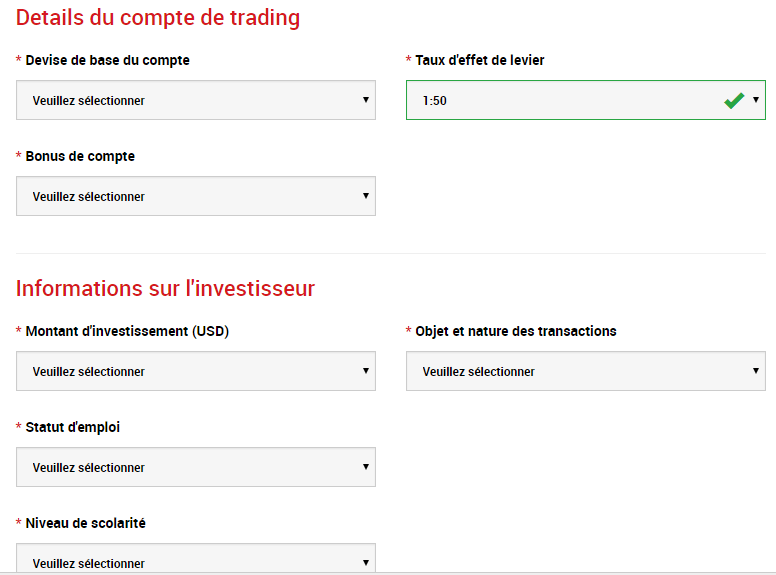 ouverture compte xm détails investisseur et compte trading