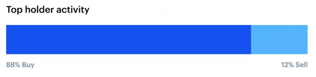 Activité des plus gros traders