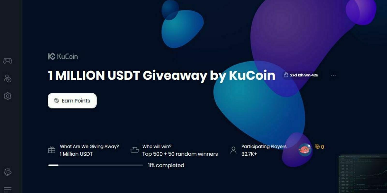 1 million de dollars (USDT) à gagner grâce à KuCoin