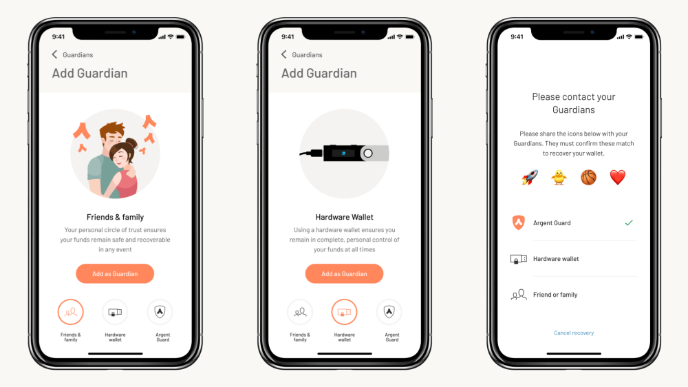 Système de gardiens dans Argent
