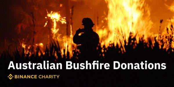 Binance Charity lance un programme de dons pour soutenir l'Australie dans sa lutte contre les incendies