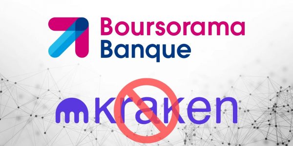 Boursorama bloque les virements vers l'exchange Kraken depuis 3 semaines