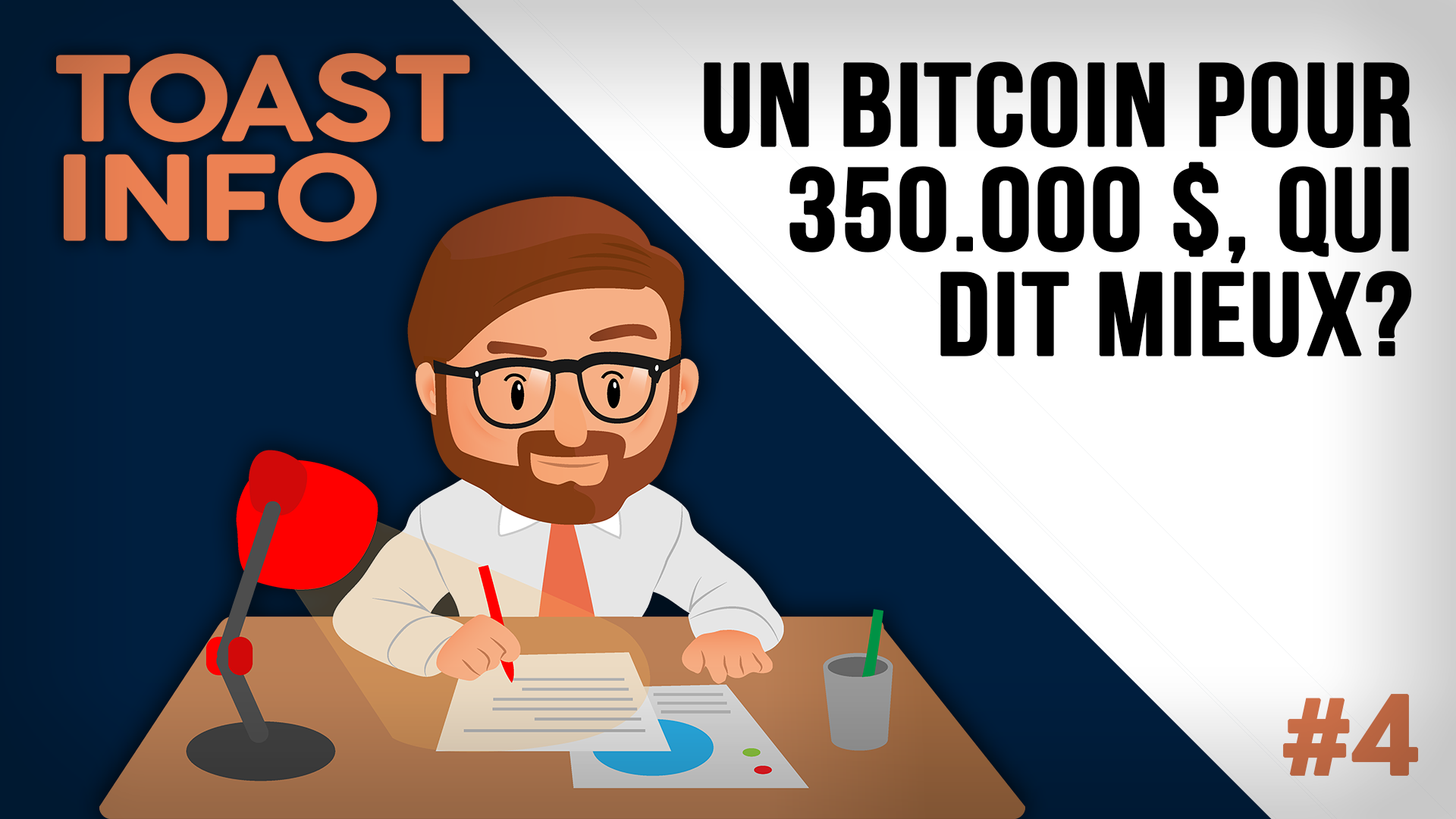 Toast Info - Le Bitcoin à 350.000 dollars ?