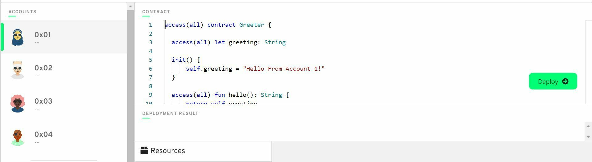 Flow Playground Interface