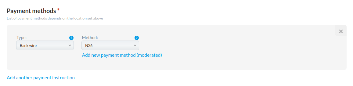 créer offre moyen de paiement créer offre moyen de paiement