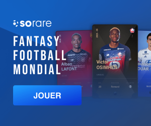 cartes de joueurs sur sorare