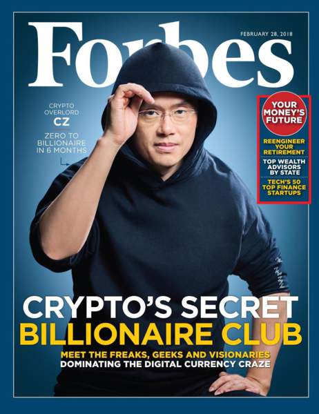 Changpeng Zhao Forbes