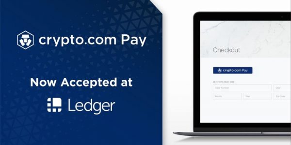 Ledger intègre Crypto.com Pay comme nouvelle option de paiement