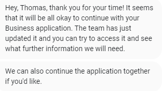 Réponse Support Revolut