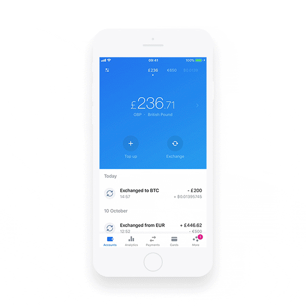 Revolut interface achat cryptomonnaies