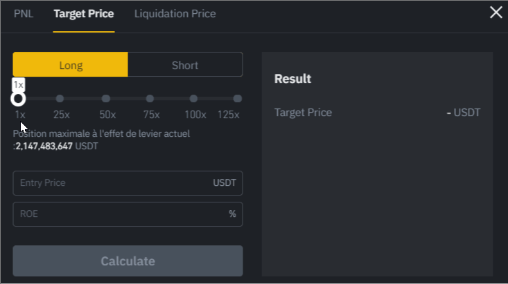 Utilisation du calculateur Utilisation du calculateur