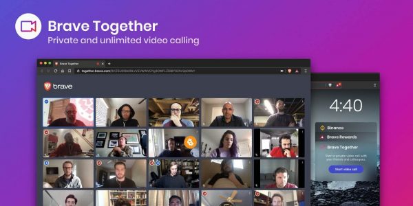 Brave propose maintenant des appels vidéos chiffrés