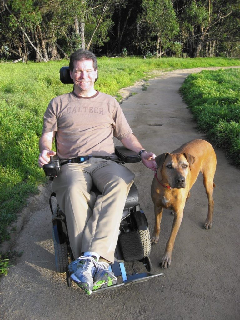 Hal Finney atteint de la maladie de Charcot