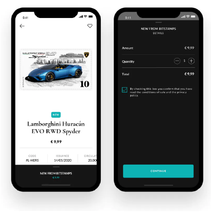 Application BITSTAMPS