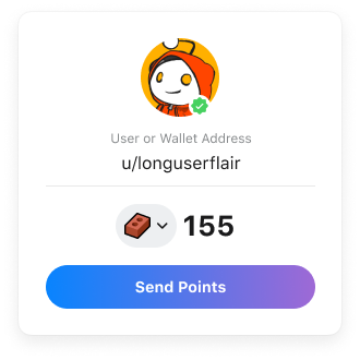 Reddit Community Points