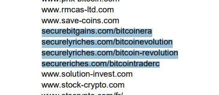 Liste noire AMF Bitcoin Revolution Liste noire AMF Bitcoin Revolution