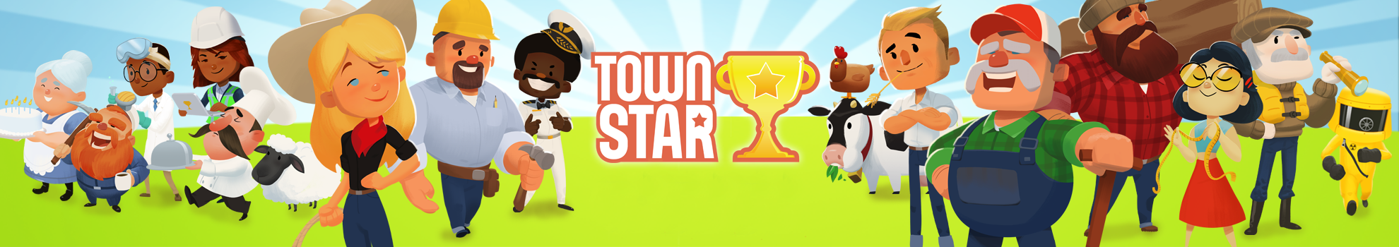 Town Star banniere Town Star banniere