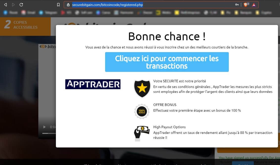 Bitcoin Code AppTrader arnaque Bitcoin Code AppTrader arnaque