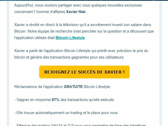 Bitcoin Lifestyle Xavier Niel arnaque Bitcoin Lifestyle Xavier Niel arnaque