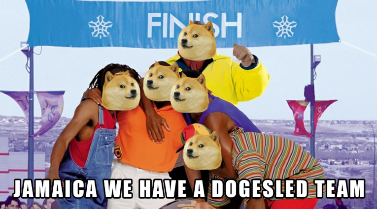 Dogecoin Rasta Rockett