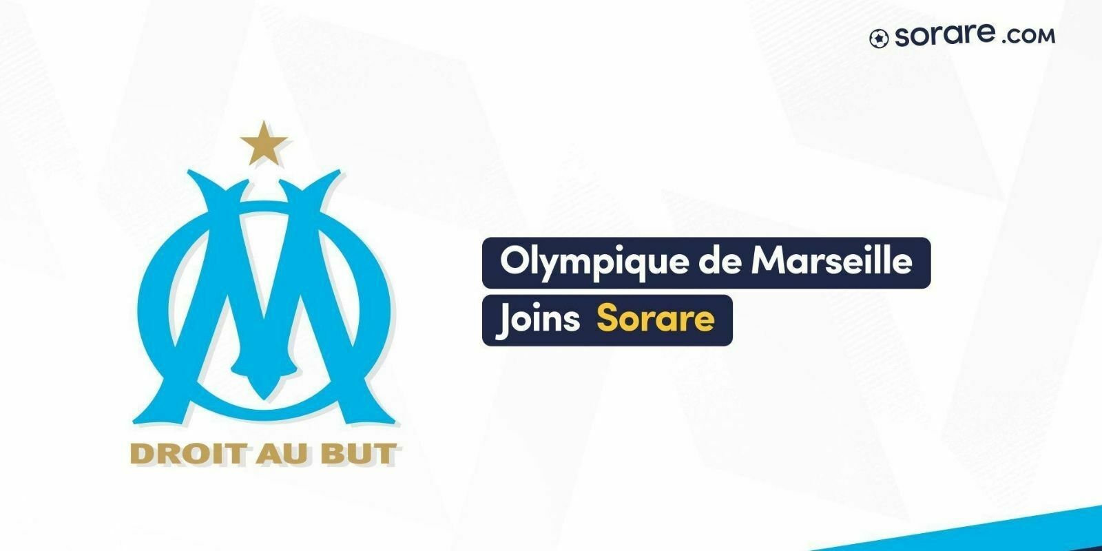 L'Olympique de Marseille arrive sur la blockchain avec le jeu Sorare