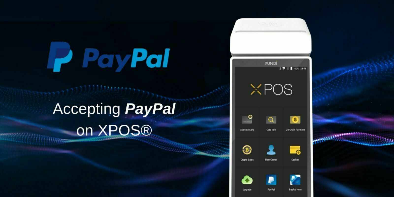 Pundi X supporte désormais PayPal sur ses terminaux de paiement XPOS