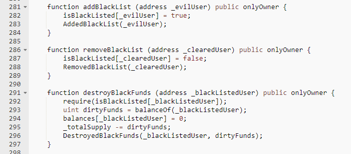 Smart contract USDT Smart contract USDT