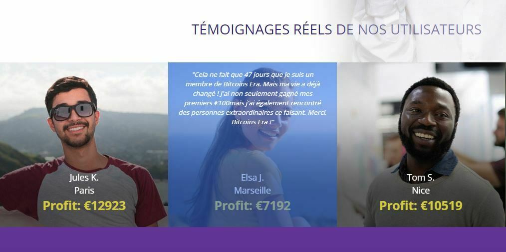 Bitcoin Era témoignages avis review arnaque