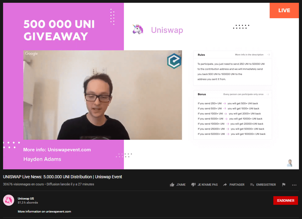 Uniswap Florian Philippot Uniswap Florian Philippot