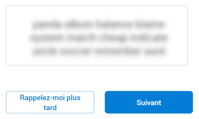 MetaMask phrase récupération MetaMask phrase récupération