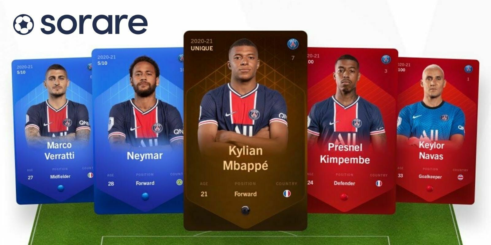 Le Paris Saint-Germain rejoint le jeu blockchain Sorare