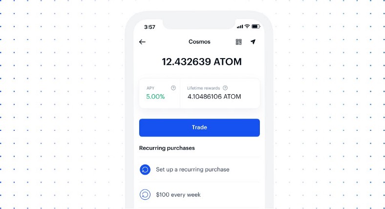 Staking Cosmos ATOM Coinbase