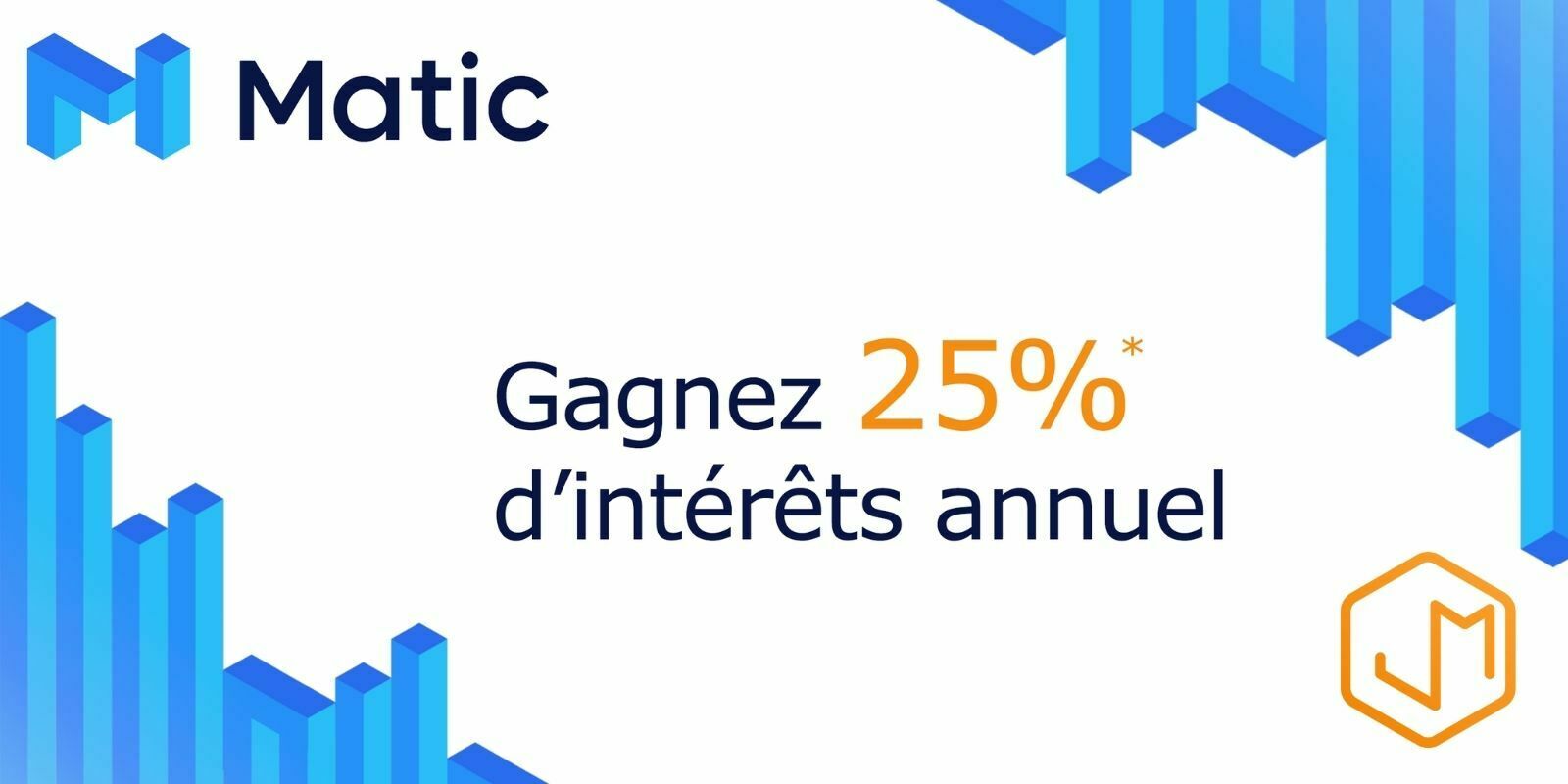 Comment générer 25% d'intérêts annuels avec le staking de MATIC ?