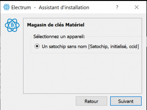 Electrum Sélection Satochip Electrum Sélection Satochip