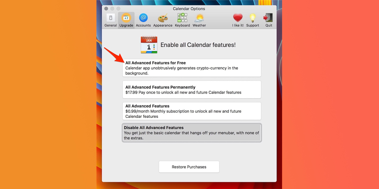 apple hostile cryptomonnaies