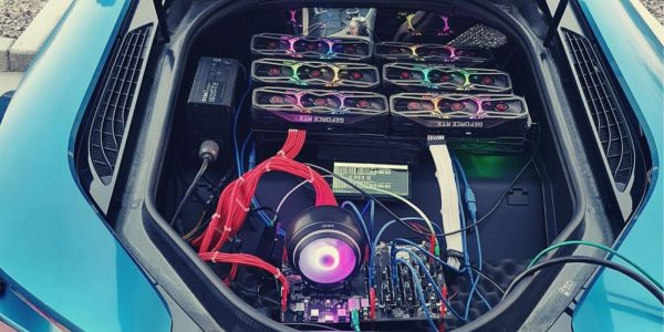 Un mineur transforme une BMW i8 en usine à ethers (ETH)