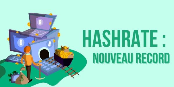 Record absolu pour le hashrate du Bitcoin (BTC), alors que le cours dépasse à nouveau les 40 000 $