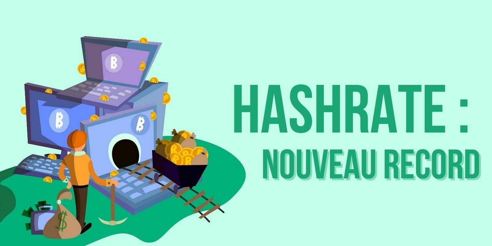 Record absolu pour le hashrate du Bitcoin (BTC), alors que le cours dépasse à nouveau les 40 000 $