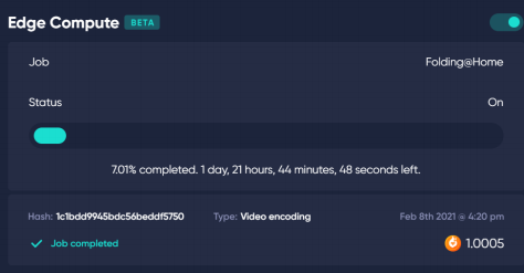 Folding at Home Theta Network